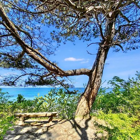 Strandnahe Ferienwohnung Ruegen ดรันส์เคอ ภายนอก รูปภาพ