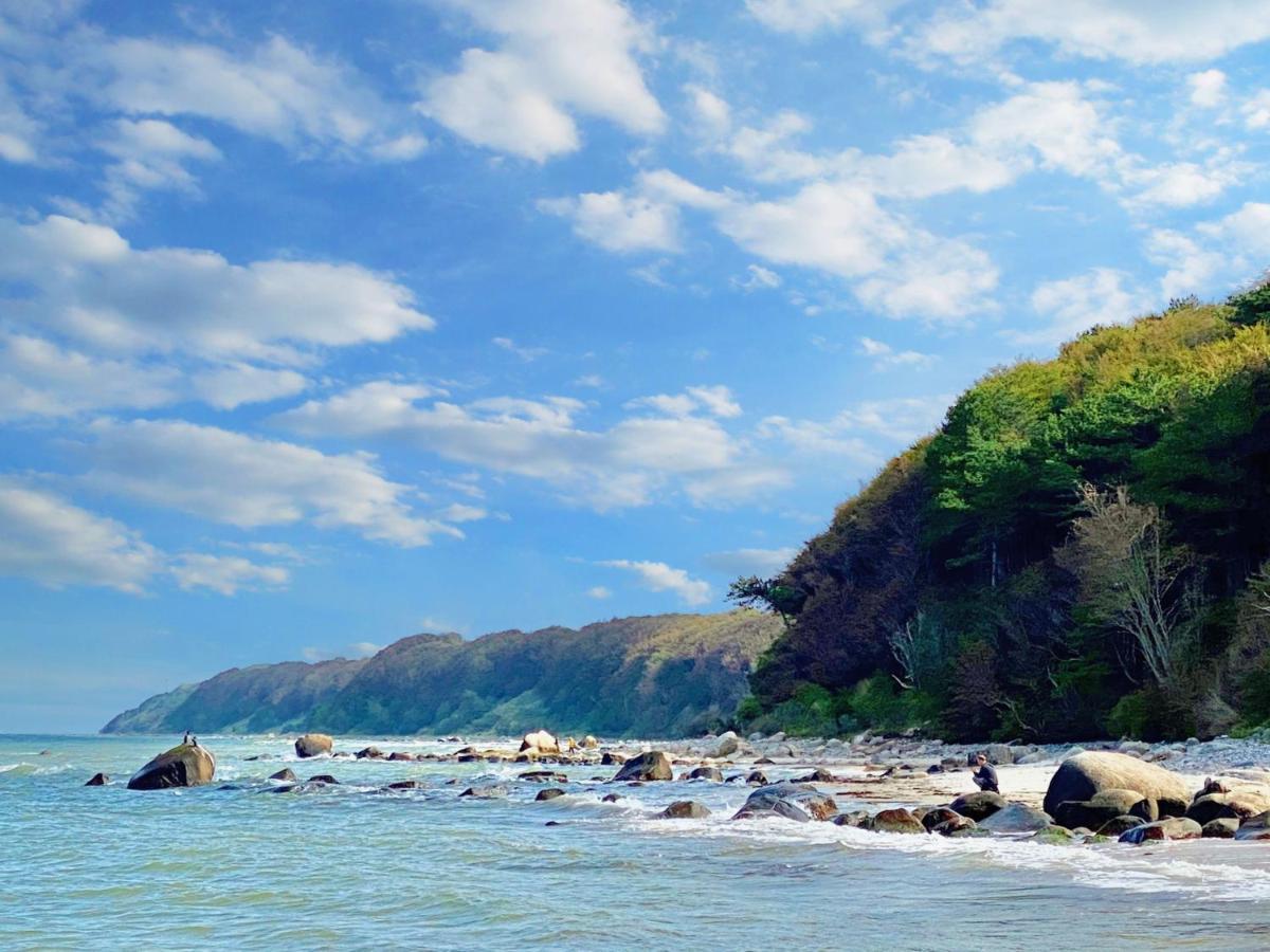 Strandnahe Ferienwohnung Ruegen ดรันส์เคอ ภายนอก รูปภาพ