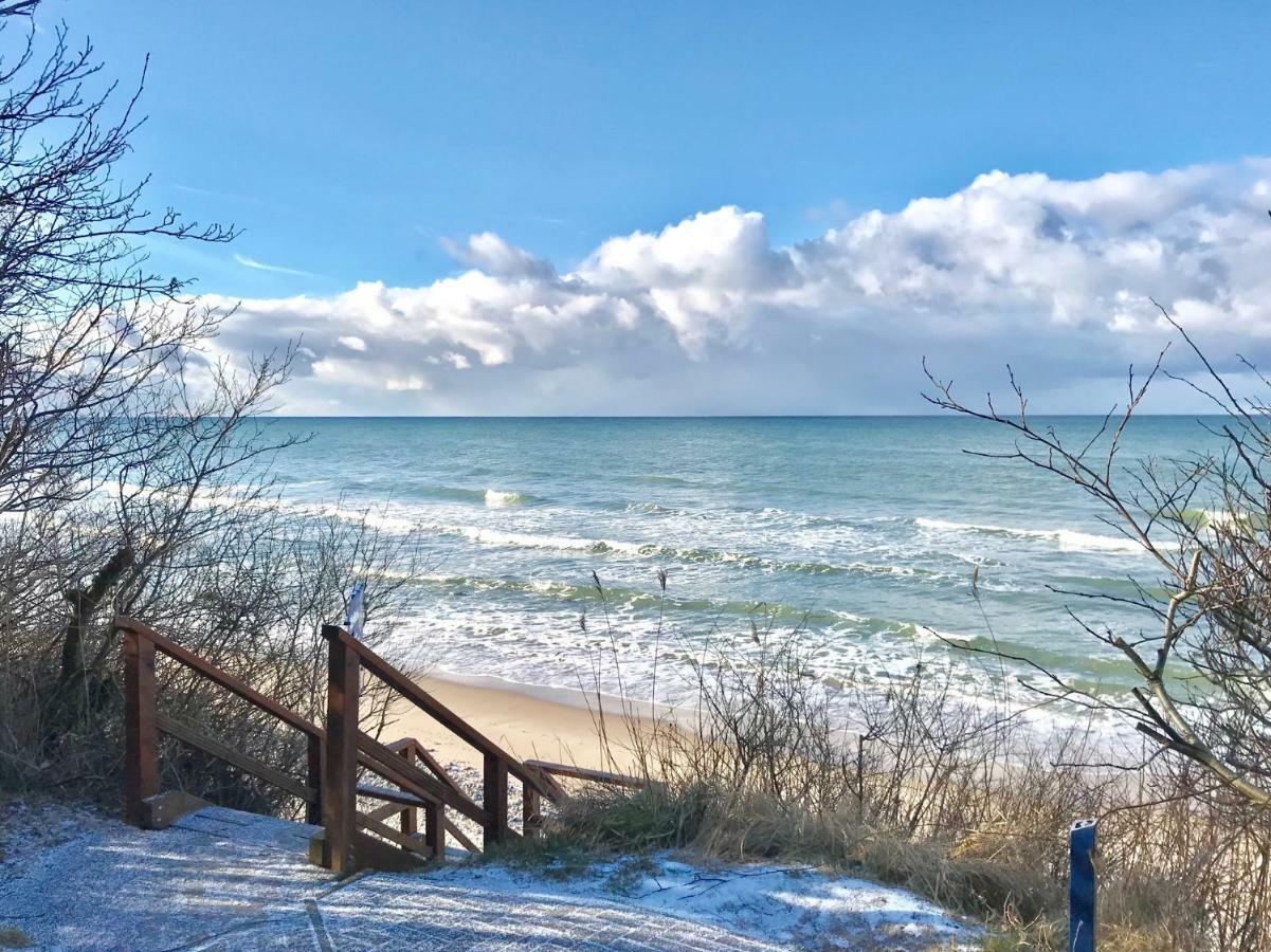 Strandnahe Ferienwohnung Ruegen ดรันส์เคอ ภายนอก รูปภาพ
